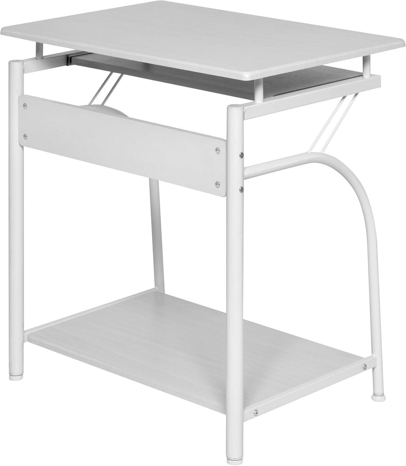 Comfort Products Stanton Computer Desk with Pullout Keyboard Tray, Multiple Colors