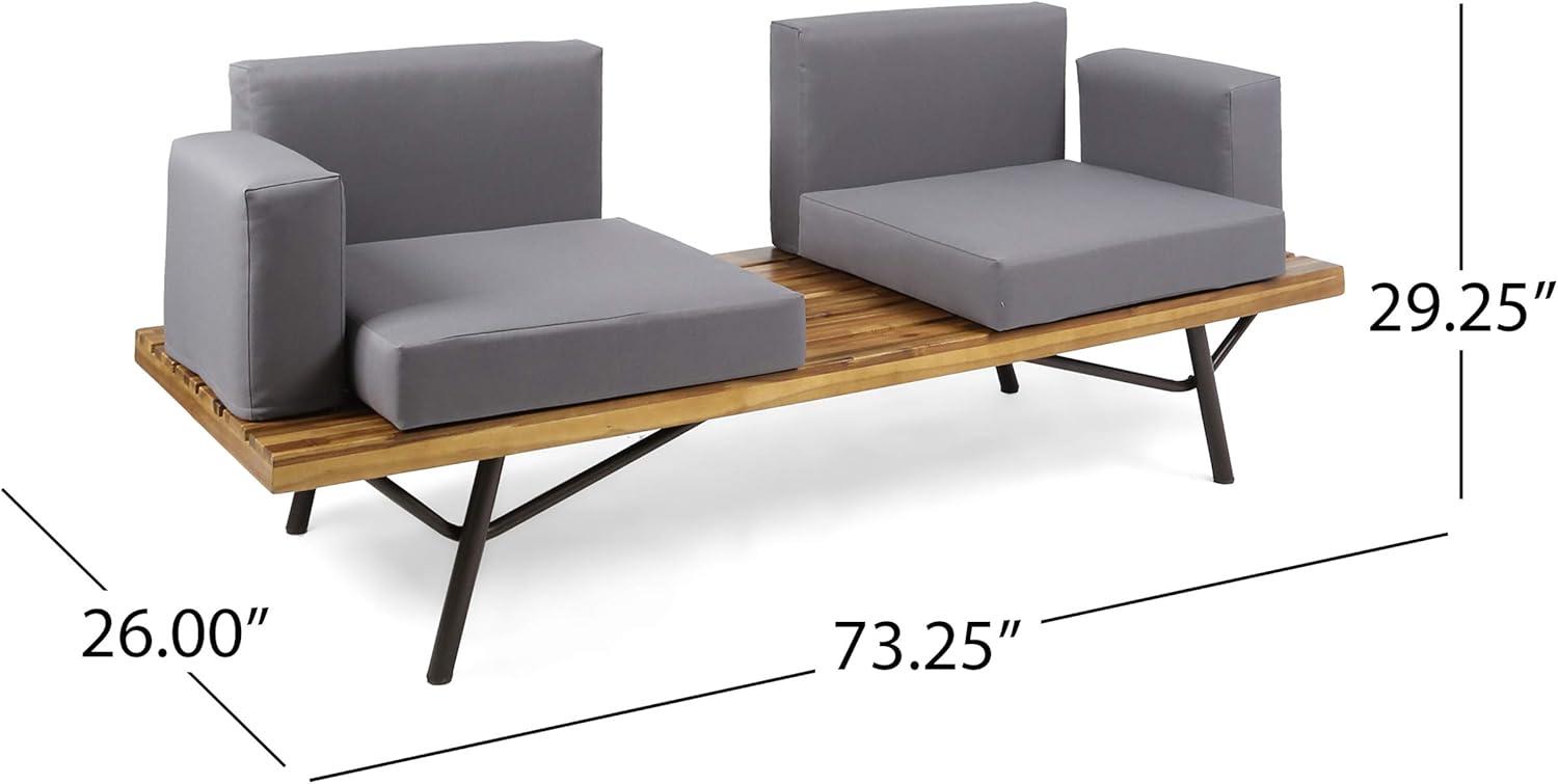 17 Stories Ozana Patio Sofa with Cushions