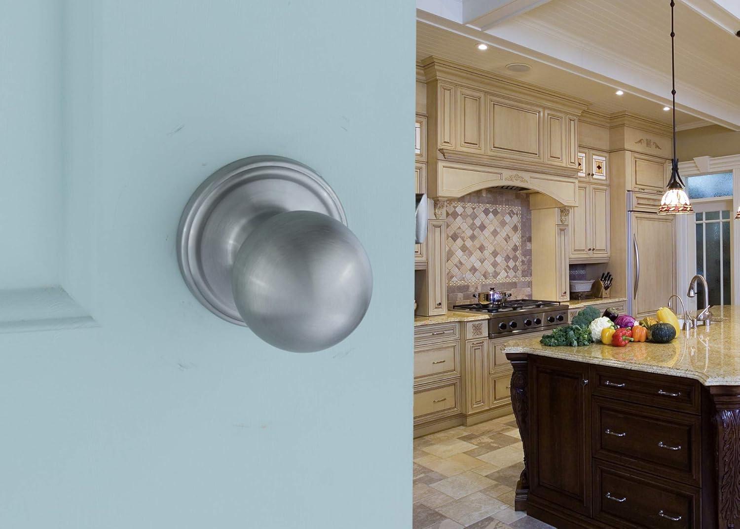 Ball Single Dummy Door Knob with Round Rosette