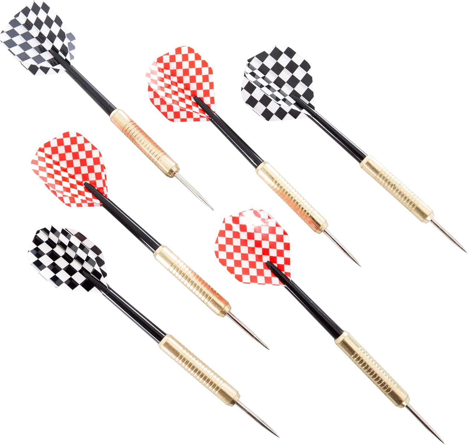 Trademark Games Bristle Dartboard And Cabinet Set (Darts Included)