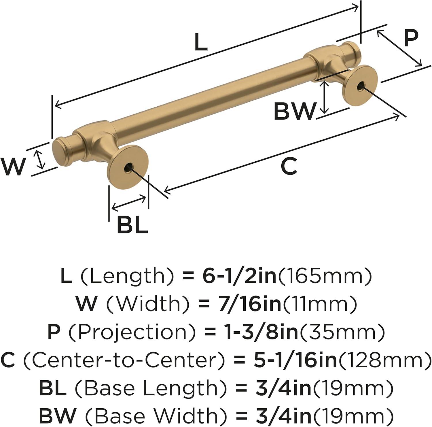 Winsome 5 1/16" Center To Center Bar Pull