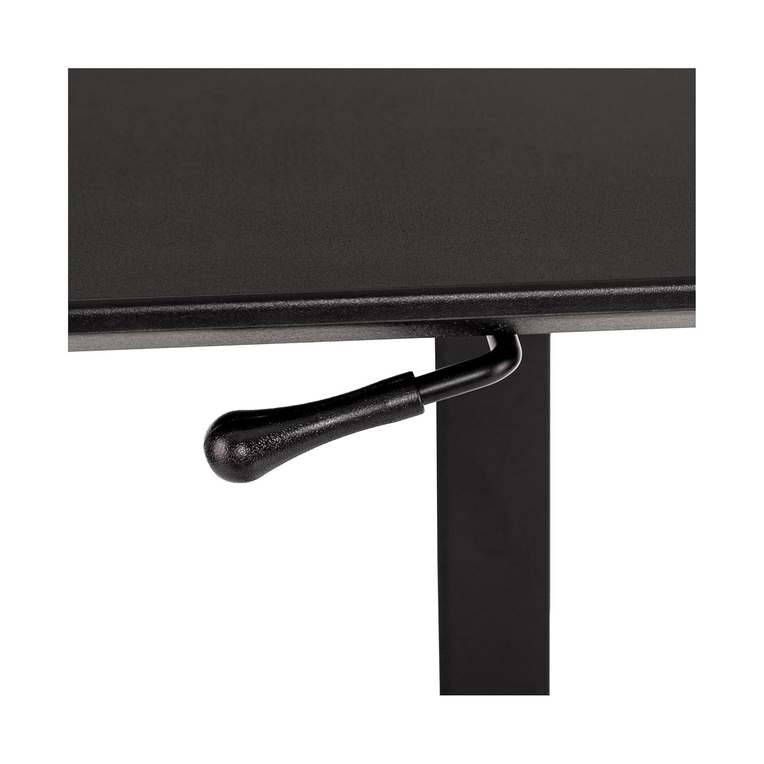 airLIFT® 25.6" Adjustable Height Mobile Rolling Laptop Cart Desk