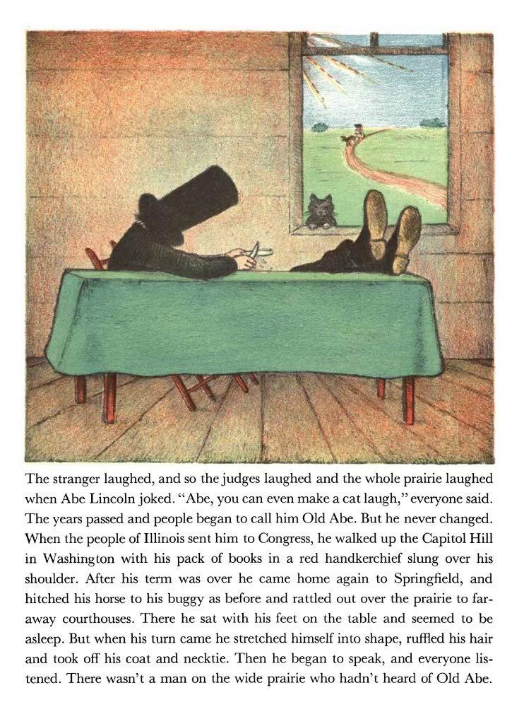 Abraham Lincoln's Frontier Childhood Illustrated Softcover Book