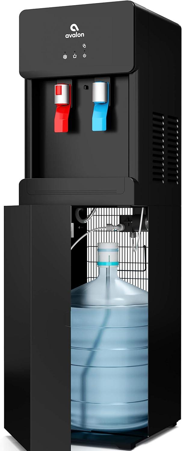 Avalon Touchless Bottom Load Hot and Cold Water Cooler NSF UL Energy Star, Black