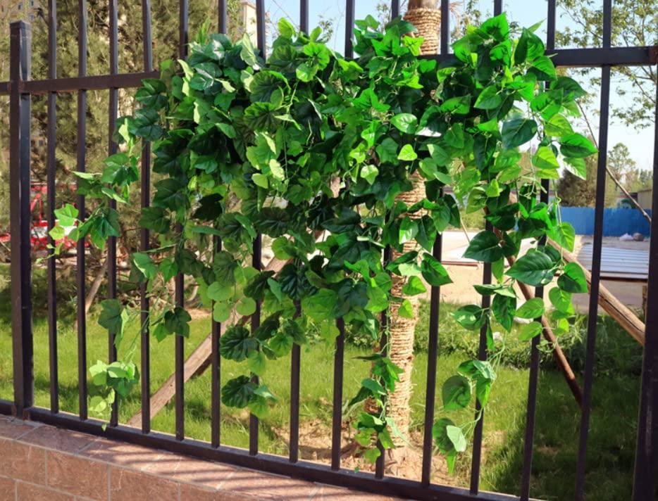 Ophelia & Co. Fake Hanging Plants Vines(2Pcs) Artificial Ivy Greenery Garlands For Home Bedroom Living Aesthetic Indoor,Outdoor Farmhouse Decorations(No Basket)