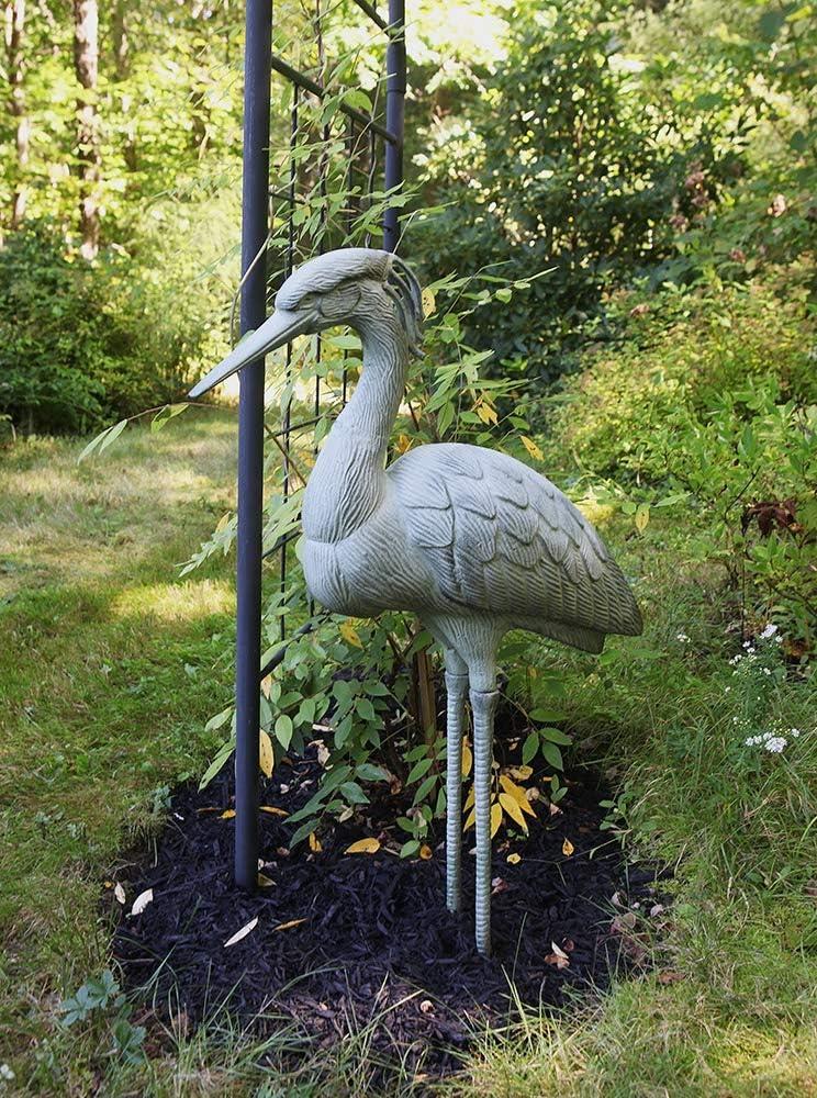 Minuteman International Achla Designs Stately Blue Heron Garden Statue