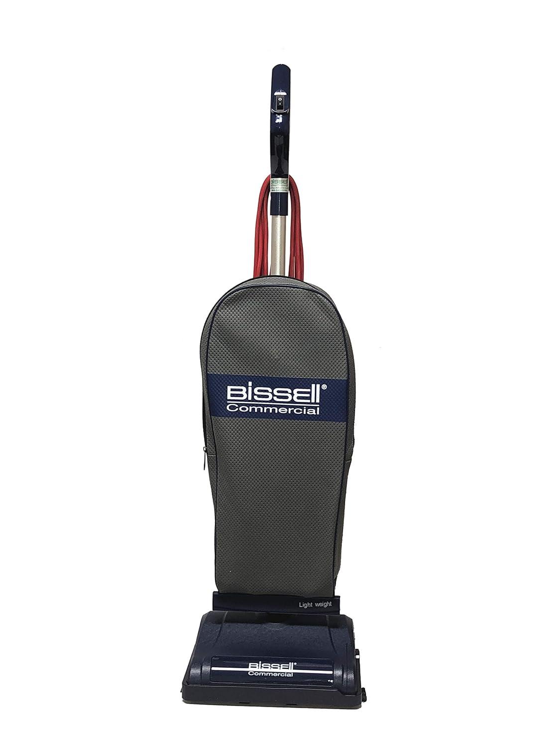 BISSELL COMMERCIAL BGU7100 12" LIGHTWEIGHT HOTEL STYLE UPRIGHT BAGGED VACUUM CLEANER