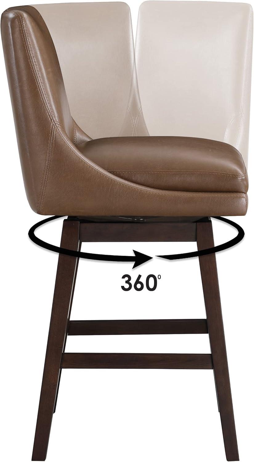 Swivel 27.25'' Bar Stool