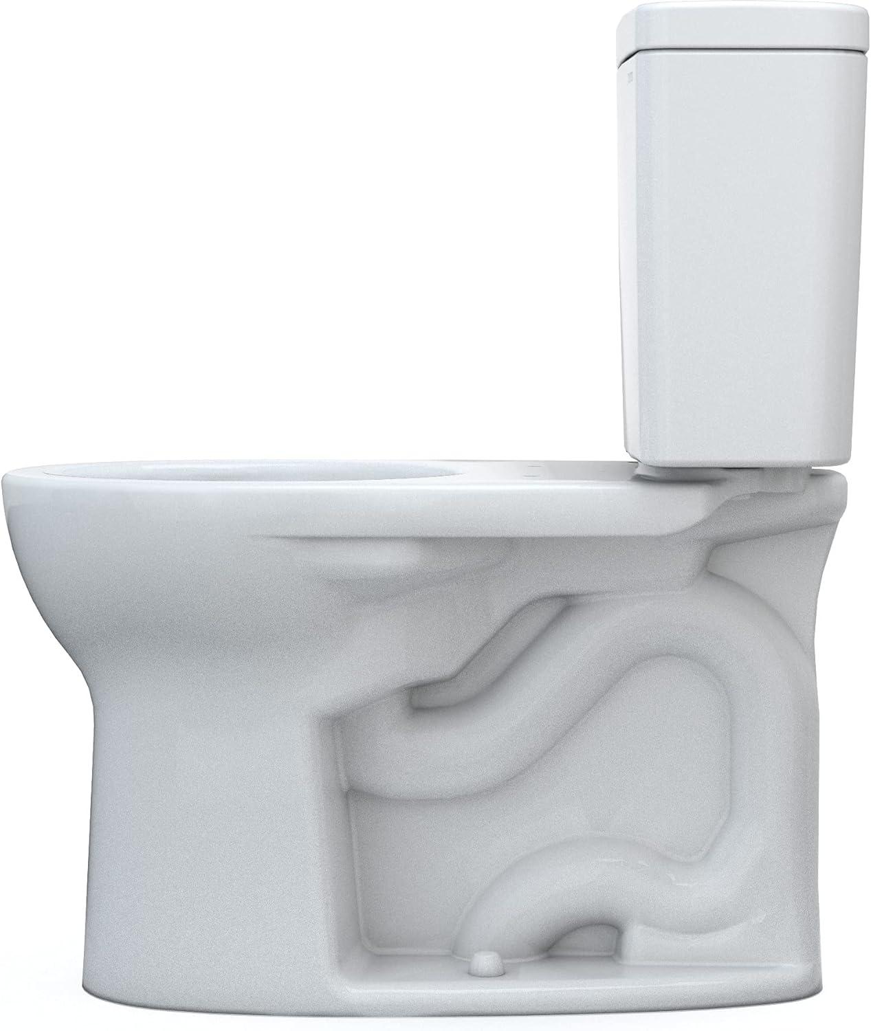 Drake Two Piece Round 1.6 Gpf Universal Height Toilet with Wax Ring