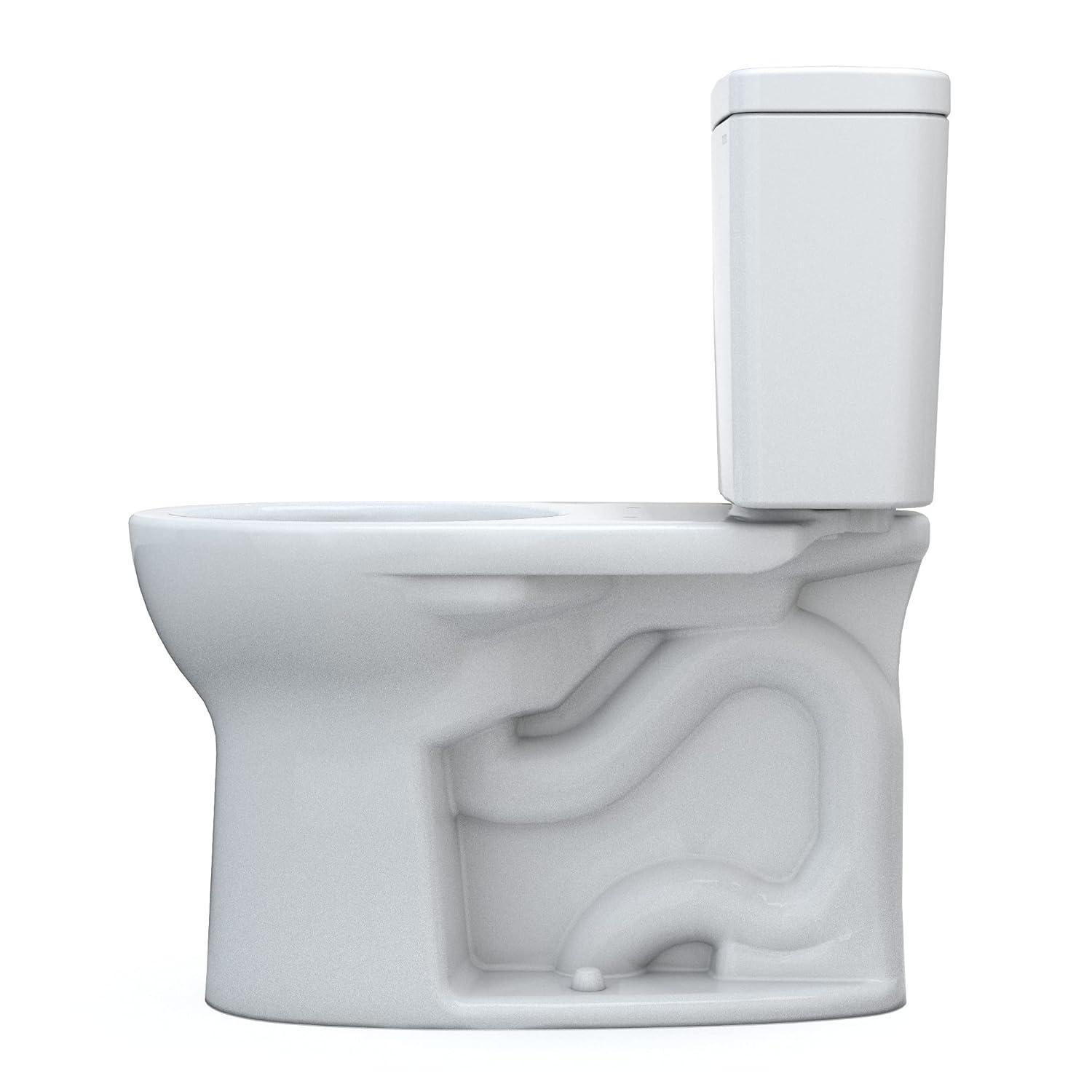 Drake Two Piece Round 1.6 Gpf Universal Height Toilet with Wax Ring