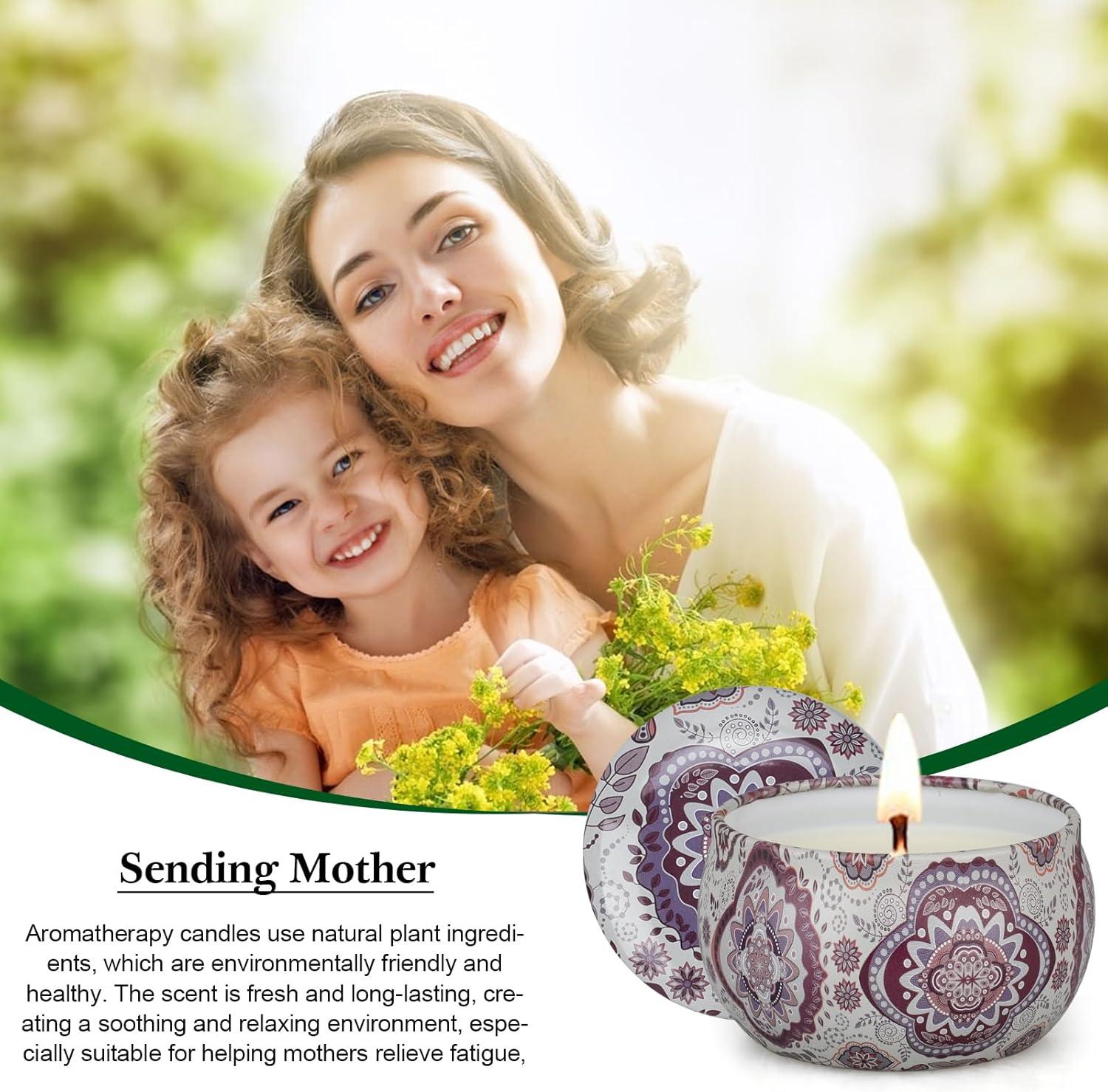 Scented Candles Gift Set, 12 Pack Aromatherapy Candles for Women, Candles for Home Scented, 300H Long Burning, Soy Wax Candle Set, Gifts for Mom Women SPA Birthday Anniversary Stocking Stuffers