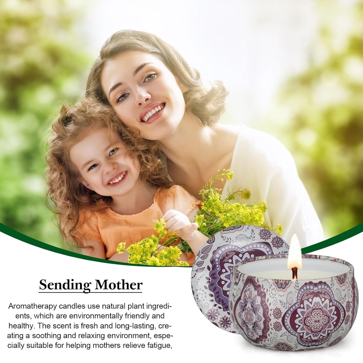 Scented Candles Gift Set, 12 Pack Aromatherapy Candles for Women, Candles for Home Scented, 300H Long Burning, Soy Wax Candle Set, Gifts for Mom Women SPA Birthday Anniversary Stocking Stuffers