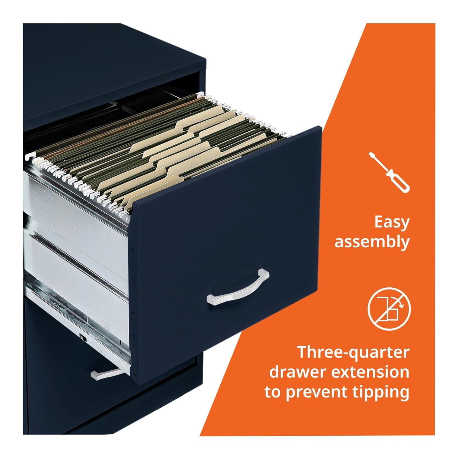 Soho 2-Drawer File Cabinet