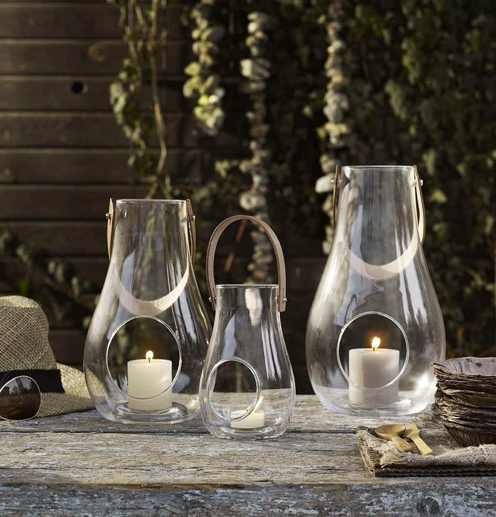 Glass Tabletop Lantern