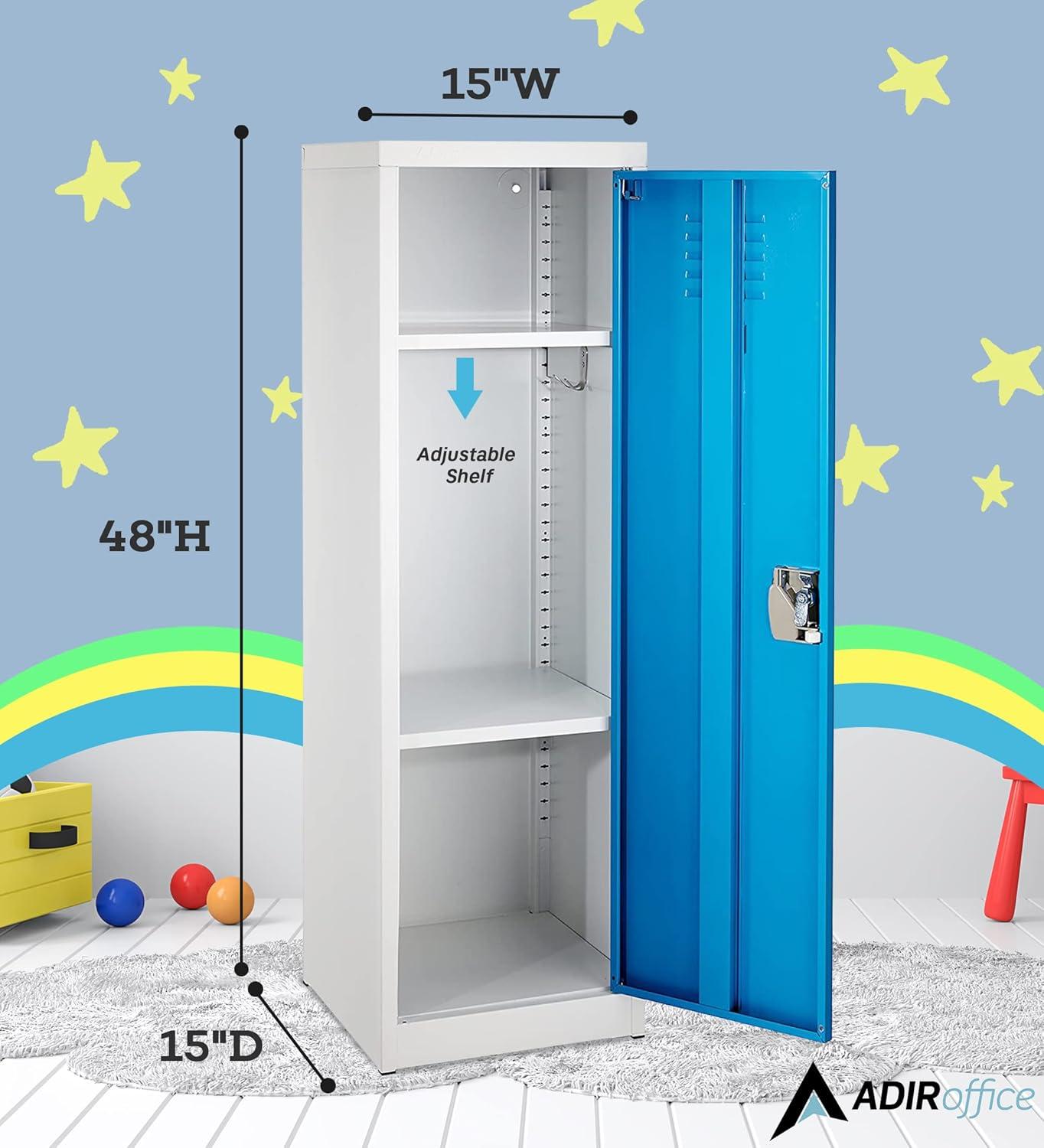 Steel 1-Tier School and Home Storage Locker