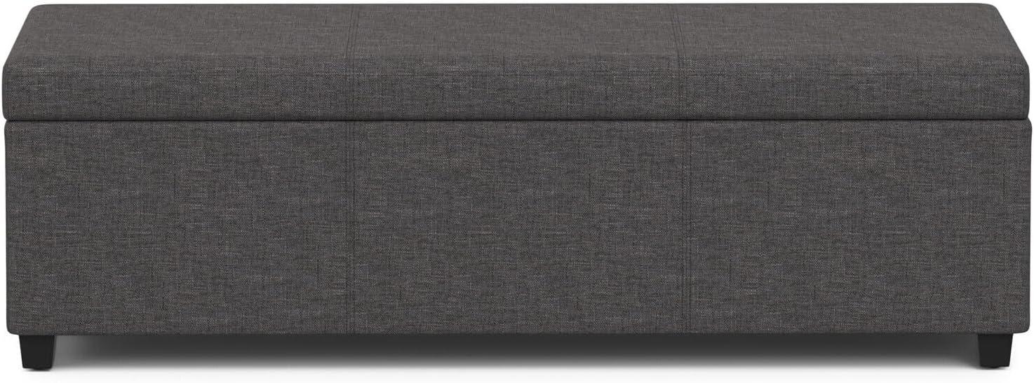 Simpli Home Avalon Storage Ottoman Bench,Assembled
