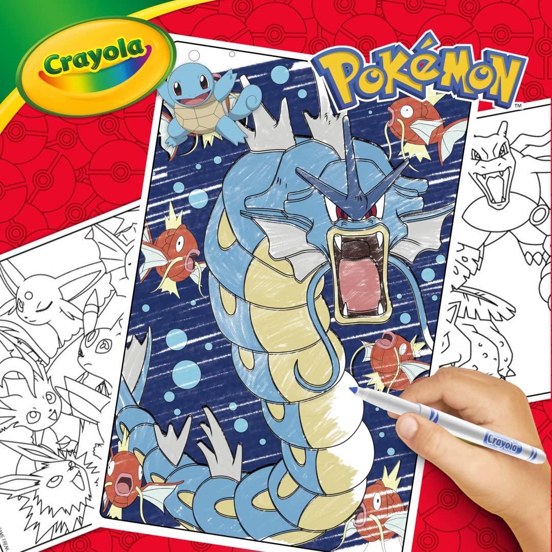 Crayola Imagination Art Set Pokemon: Drawing & Coloring Kit with Crayons, Markers, Pencils, & Sheets for Ages 5+