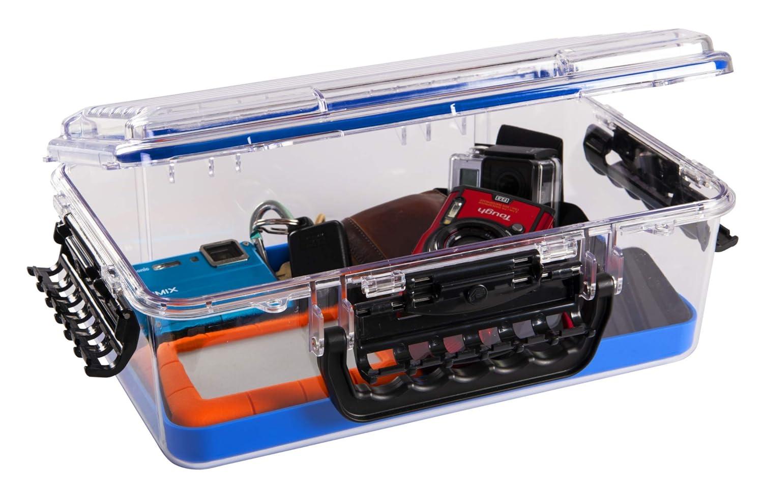Plano Guide Series 3700 Field Box Waterproof Case, Blue, Large