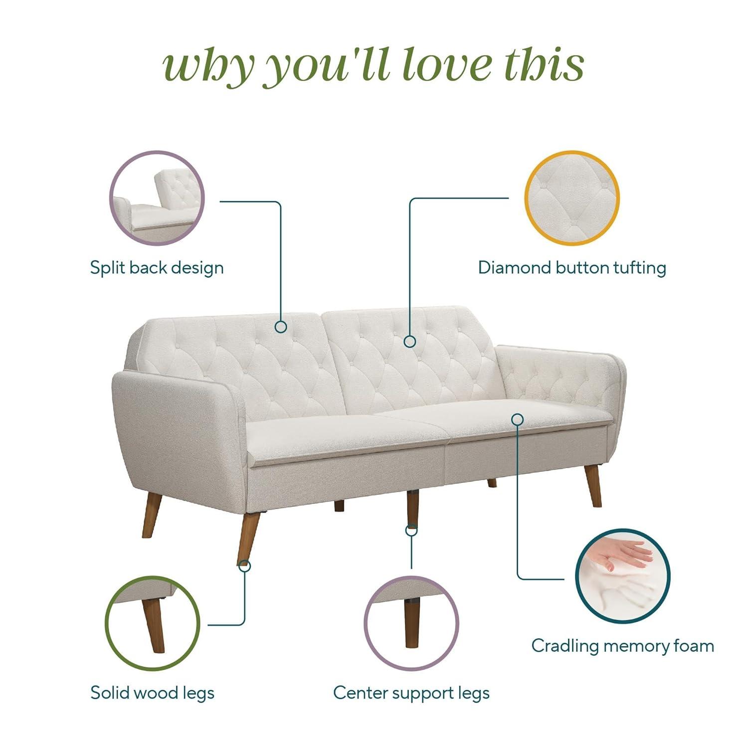 Tallulah Memory Foam Futon