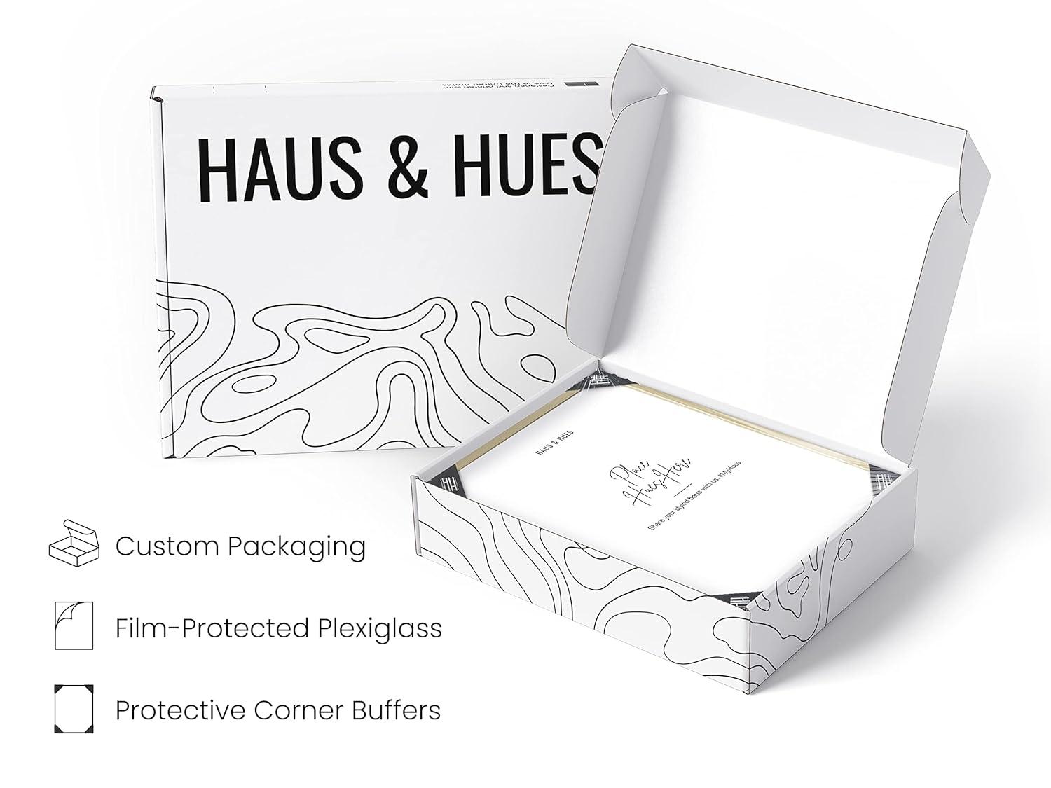 Haus and Hues Aluminum Frame (Set Of 1) Metal Picture Frame