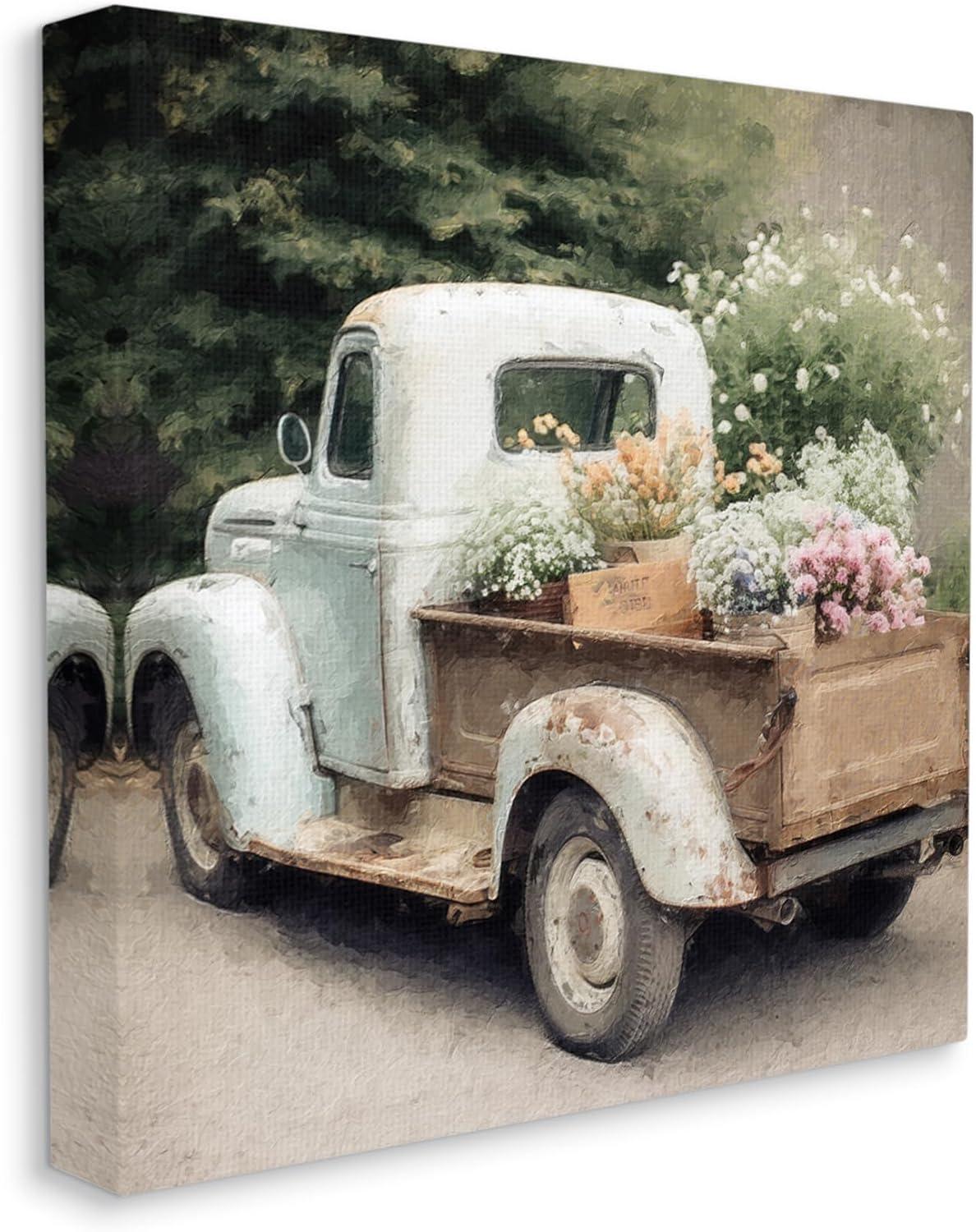 " Country Florals In Truck " by LSR Design Studio