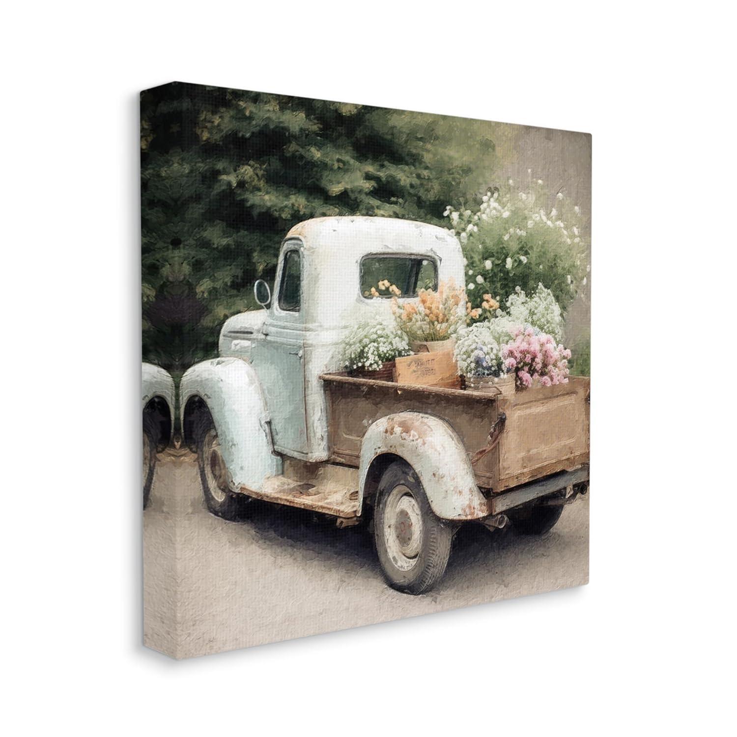 " Country Florals In Truck " by LSR Design Studio