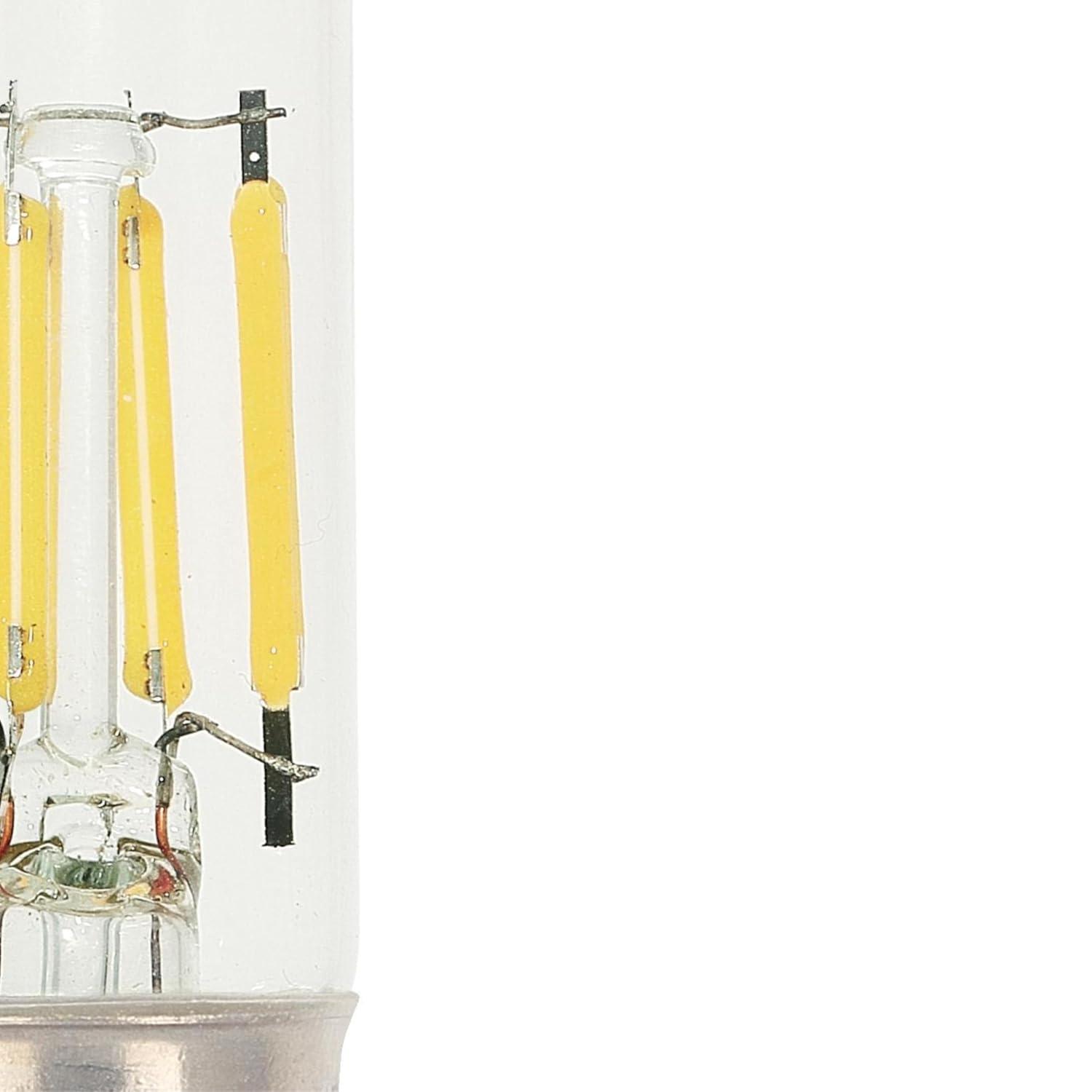 Clear Tubular LED Filament Bulb with Dimmable Feature