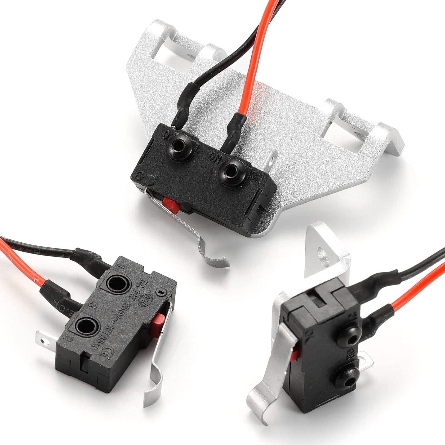 Genmitsu 6-Pack Micro Limit Switches with 1m Red Cables