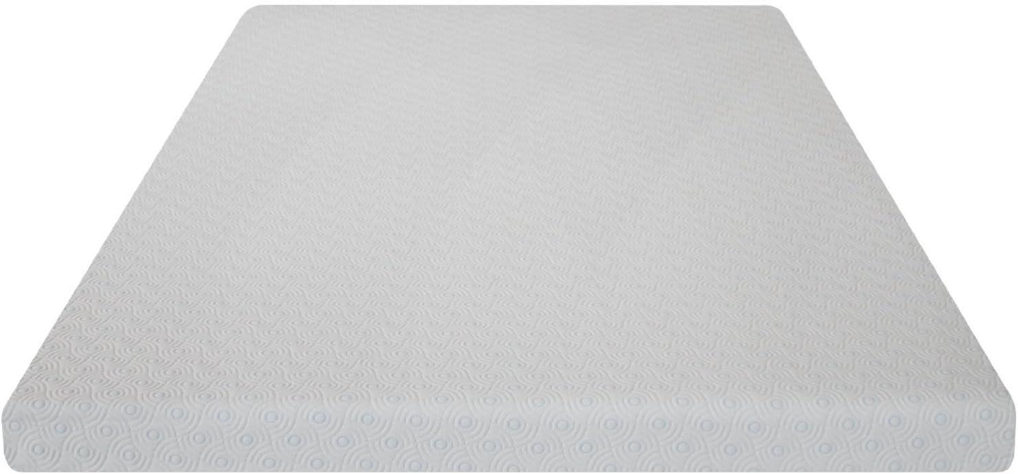 Spring Coil 2-Inch High Density Foam Topper,Adds Comfort to Mattress, Queen Size, 1