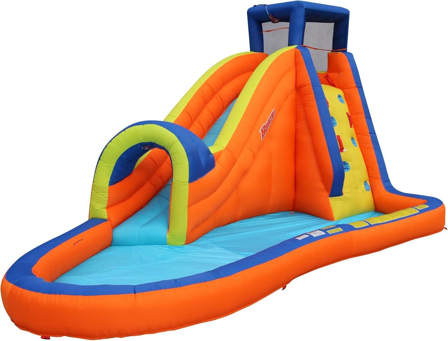Banzai 114' x '175 Bounce House with Water Slide and Air Blower