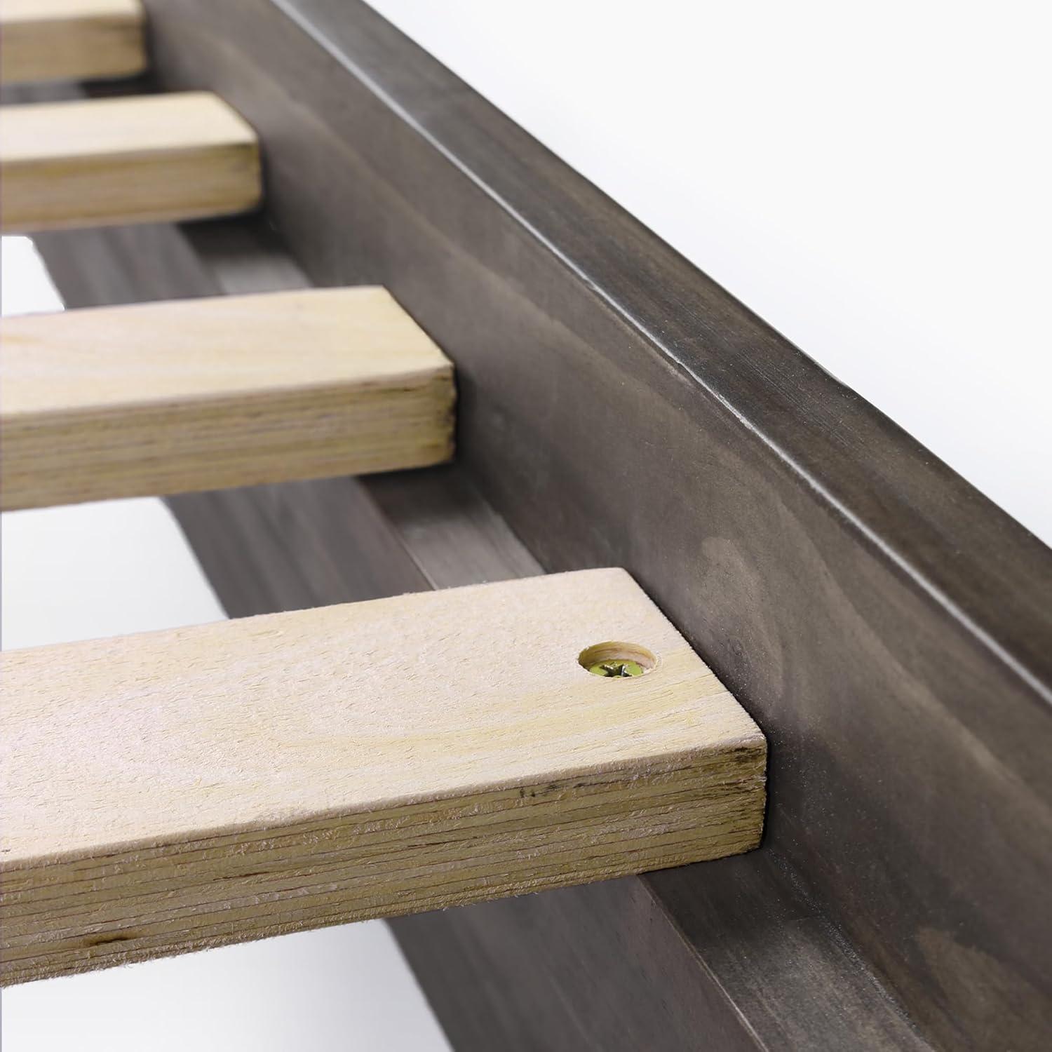 Dedrie Solid Wood Bed