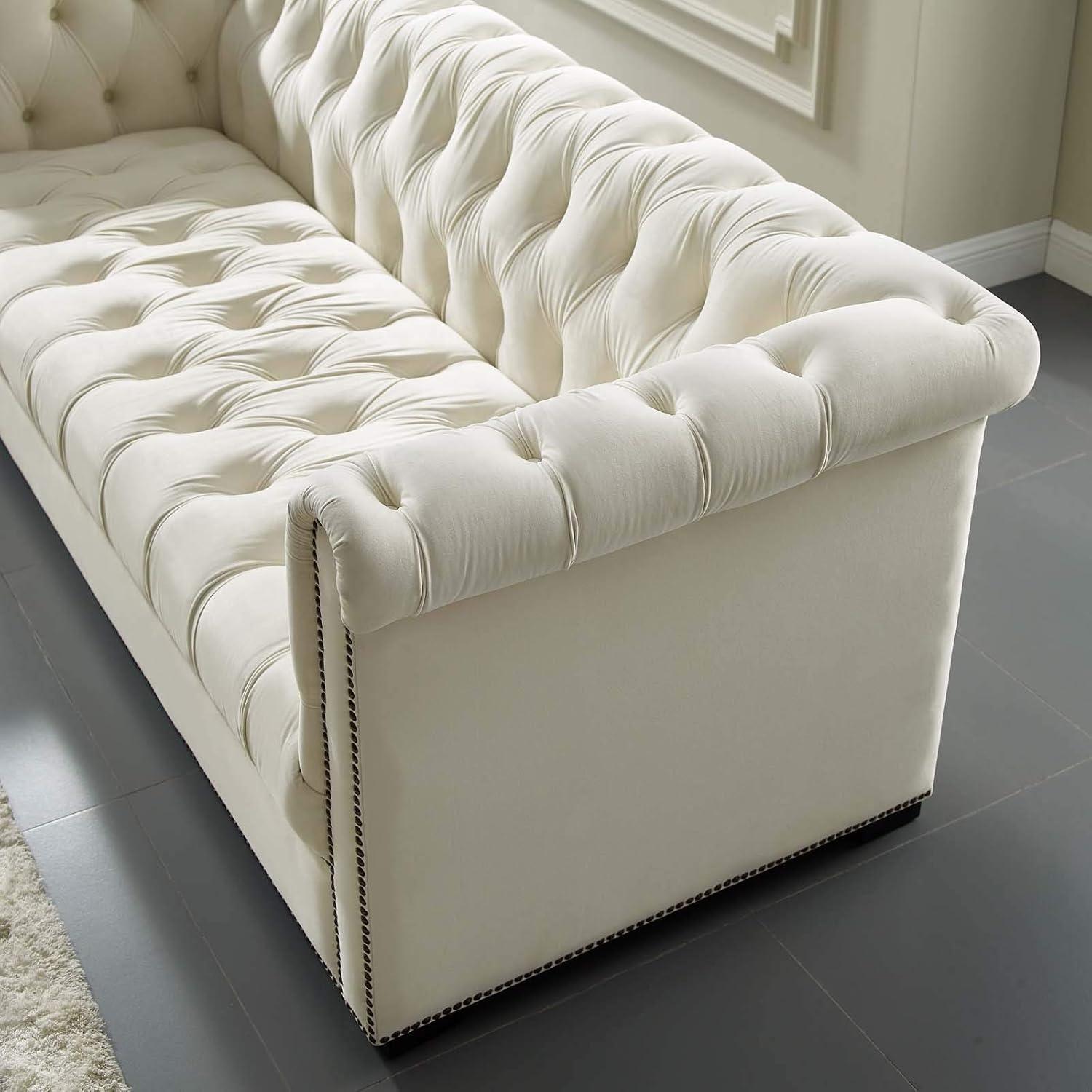 Natalia 86'' Velvet Sofa