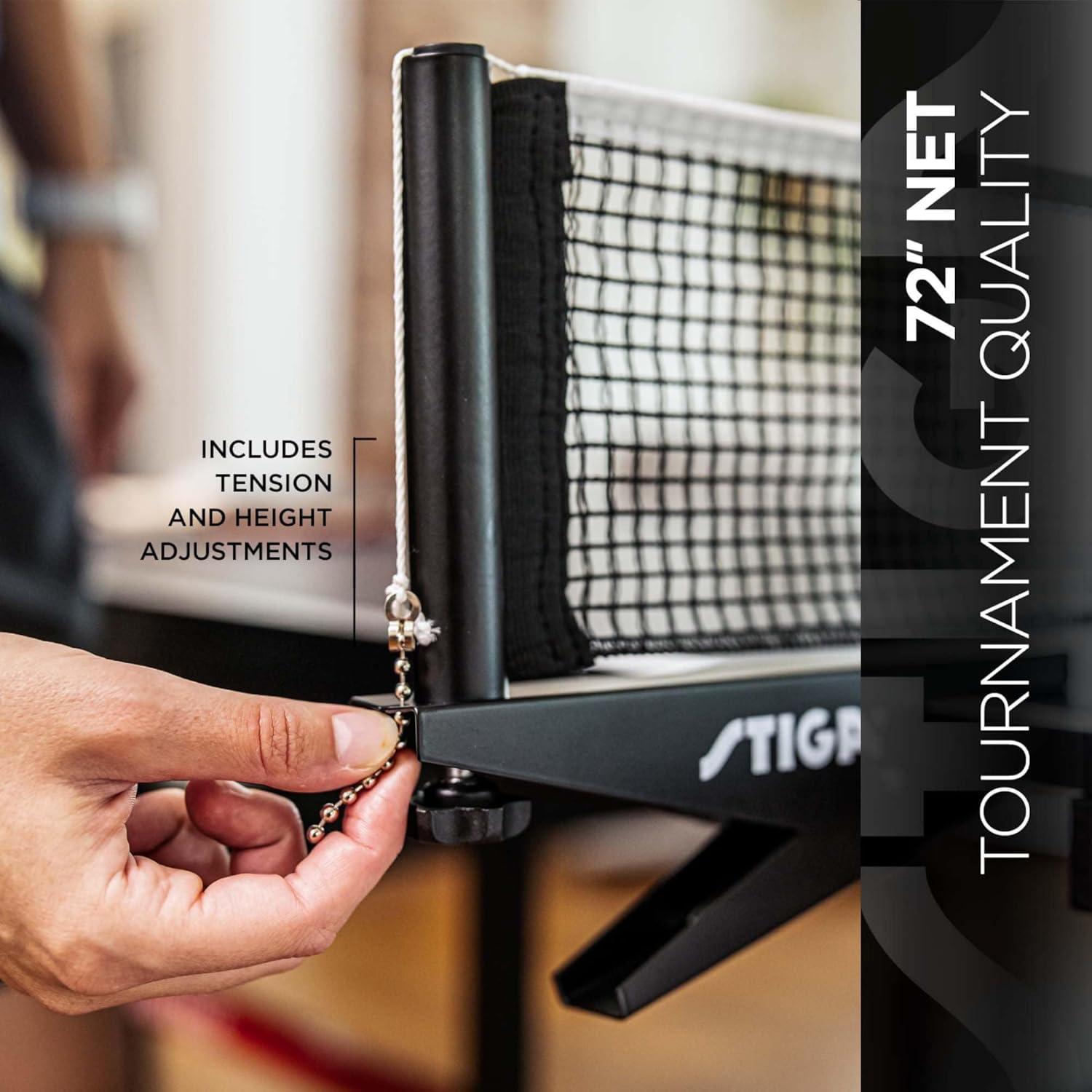 STIGA Stiga Advantage Pro Regulation Size Foldable Indoor Table Tennis Table (19mm Thick)