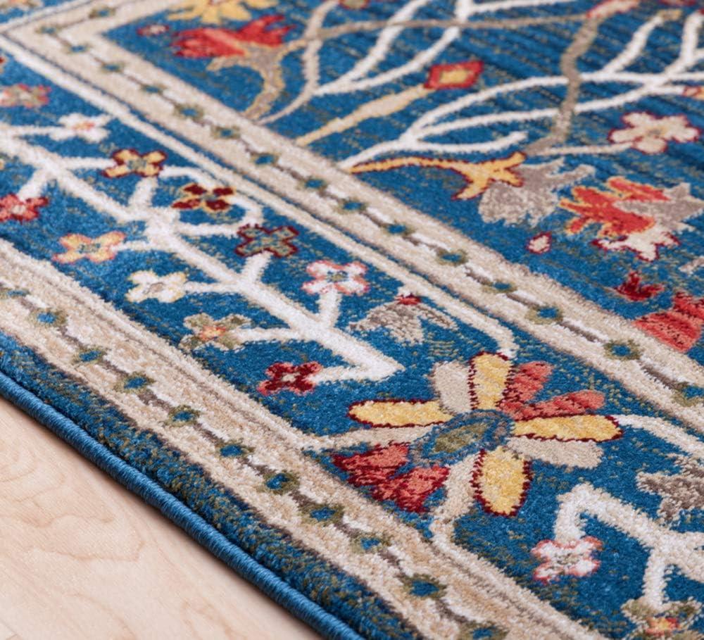 Mark & Day Aaden 2'x2'11" Rectangle Woven Indoor Area Rugs Navy