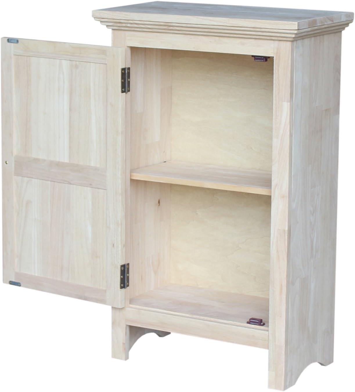 Kishun Solid Wood Accent Cabinet