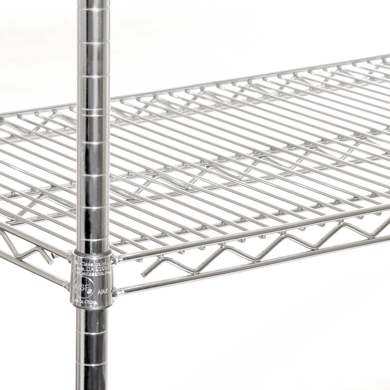 Wire Rolling Storage Cart