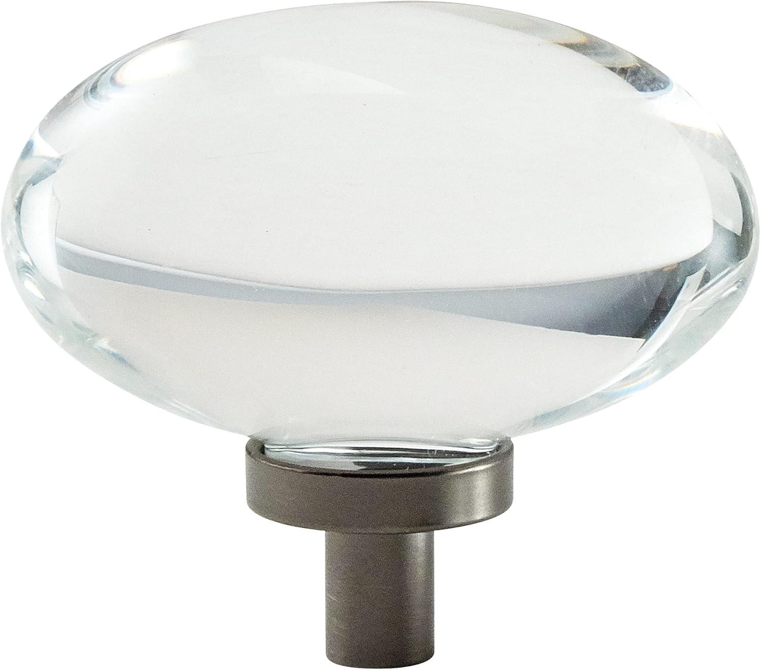 Glacio 1 3/4" Length Oval Knob