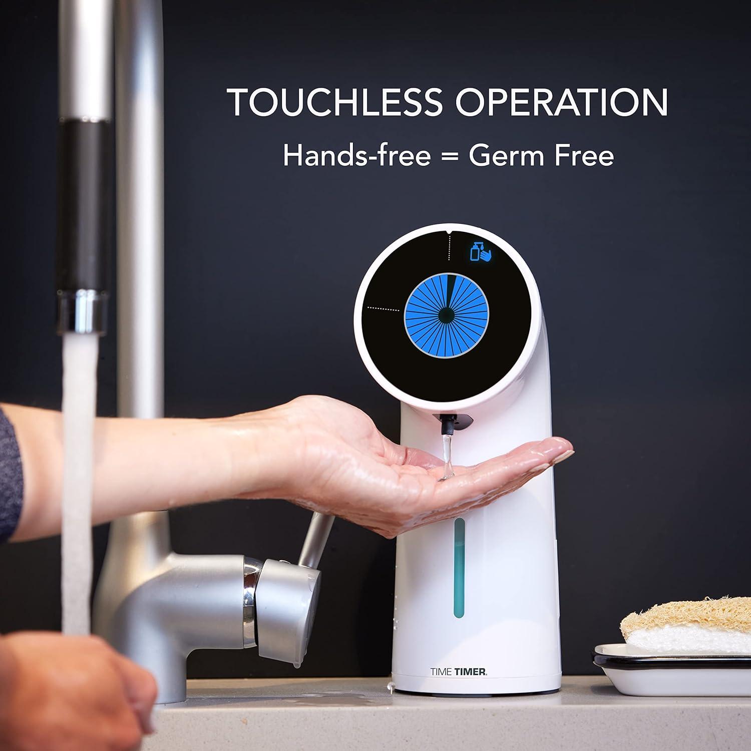 Time Timer® WASH® Touchless Handwashing Timer + Soap Dispenser