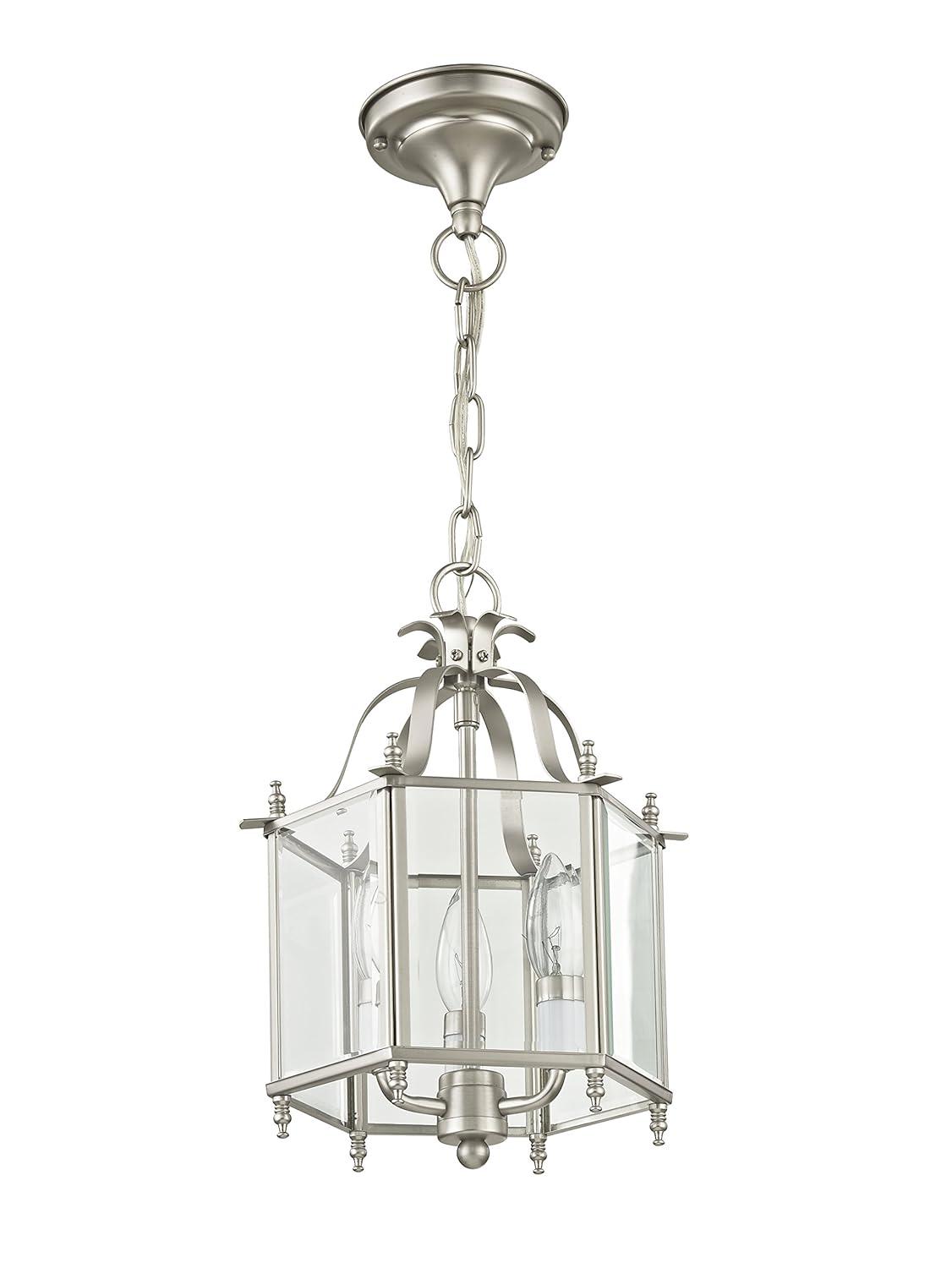 Livex Lighting Livingston 3 - Light Chandelier in  Brushed Nickel