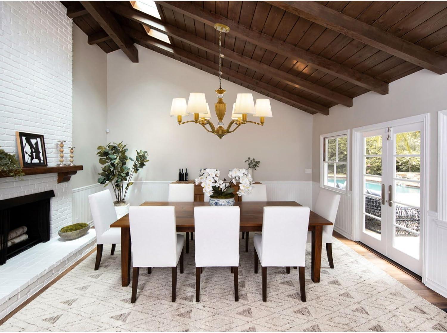 Black Chandelier, 3-Light Crystal Chandeliers for Dining Room, Farmhouse Dining Room Light Fixture, Dining Room Light Fixtures Over Table, Modern Hanging Pendant Lights for Bedroom, Kitchen Island