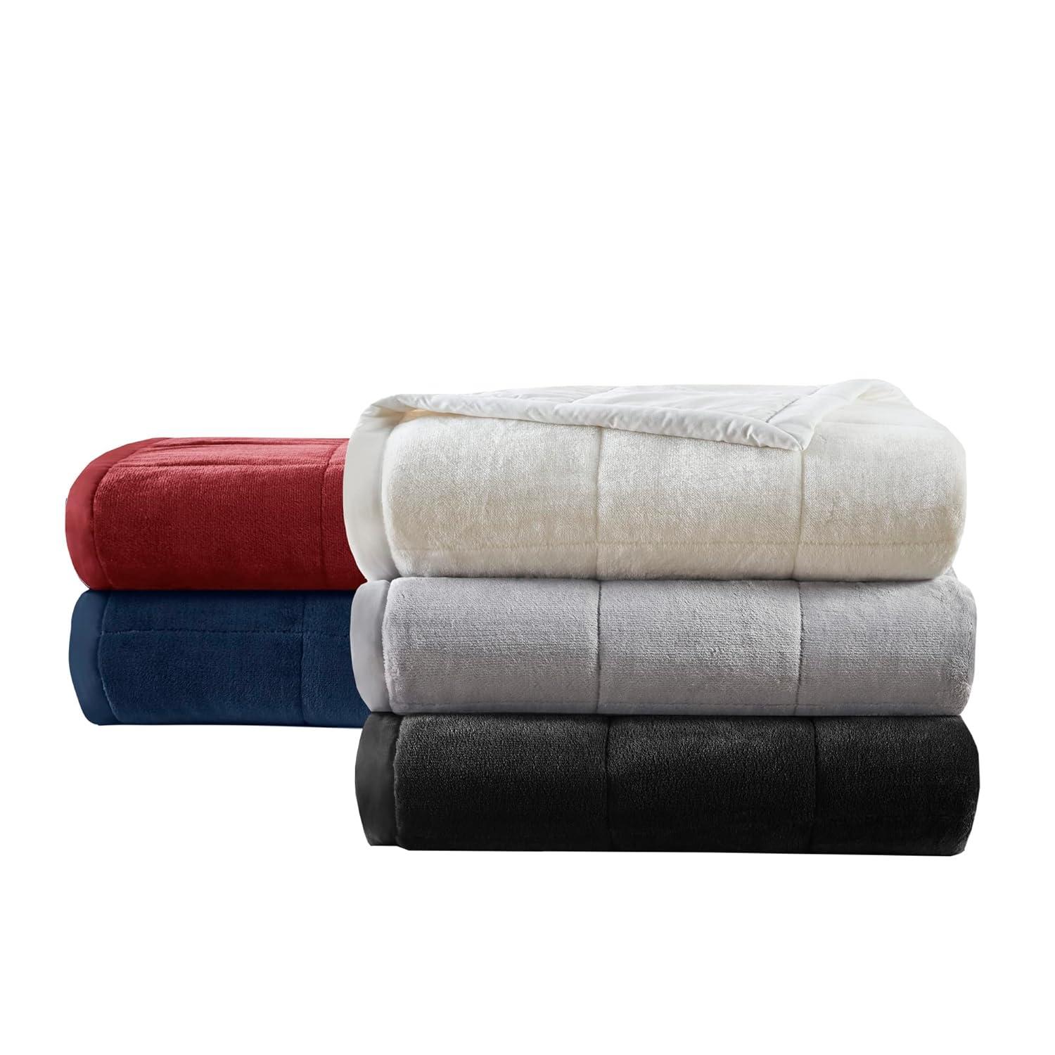 Madison Park Coleman Reversible HeiQ Smart Temperature Down Alternative Blanket