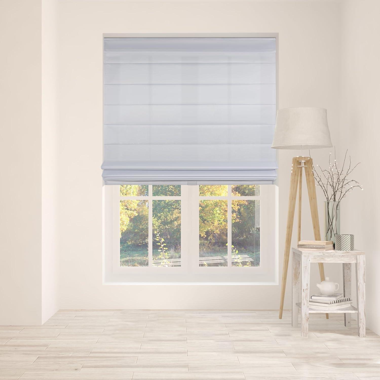 Arlo Blinds Semi Sheer Roman Shade