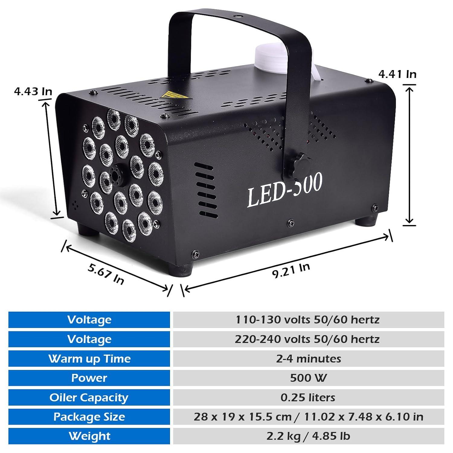 Presence Halloween Fog Machine Perfect for Parties, Clubs, Stage and Halloween Decorations