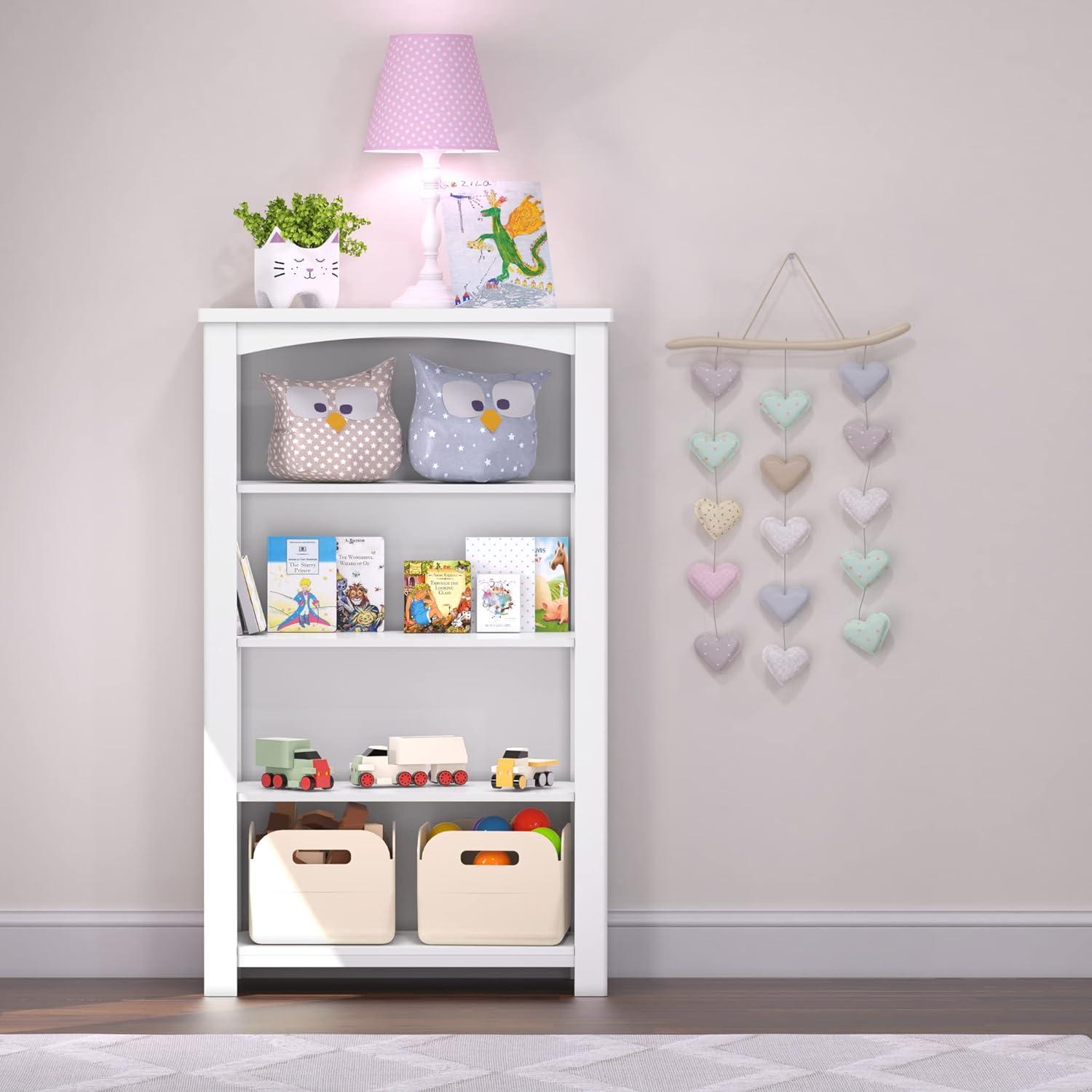 Child Craft 50" Harmony 4-Shelf Bookcase