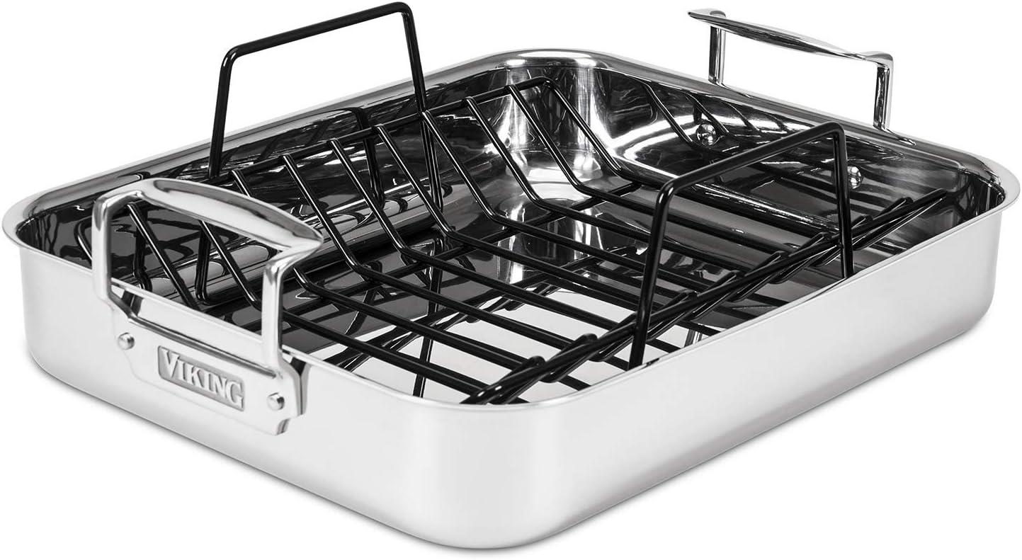 Viking 3-Ply Roasting Pan with Nonstick Rack