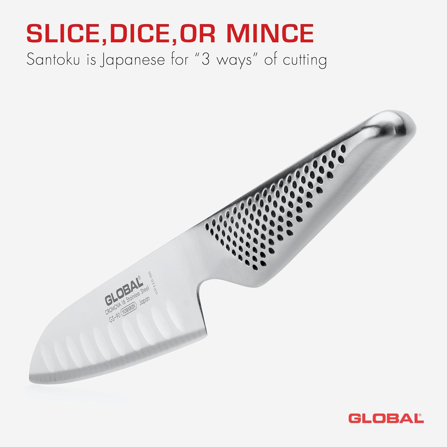 Global Knives Classic 5.12" Santoku Knife