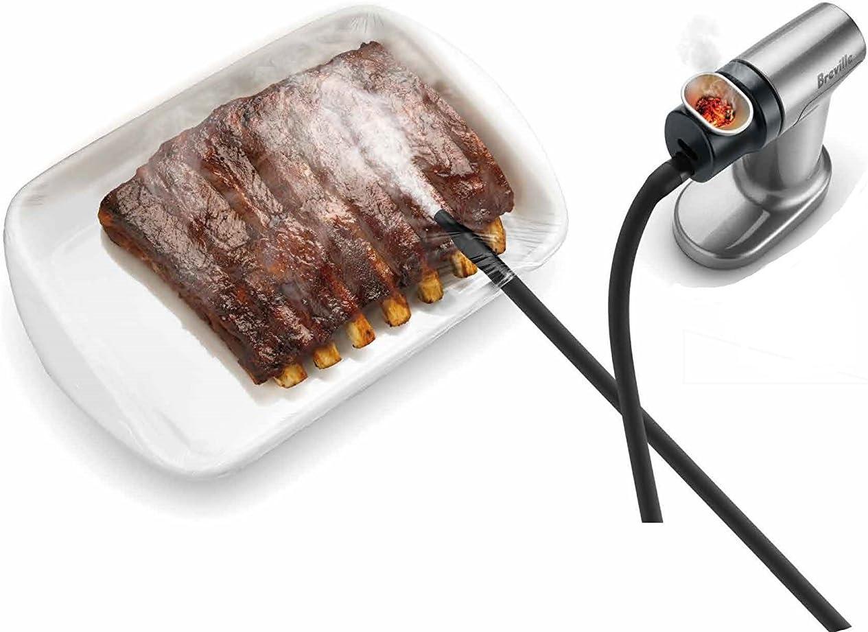 Compact Stainless Steel Cordless Smoking Gun with Accessories