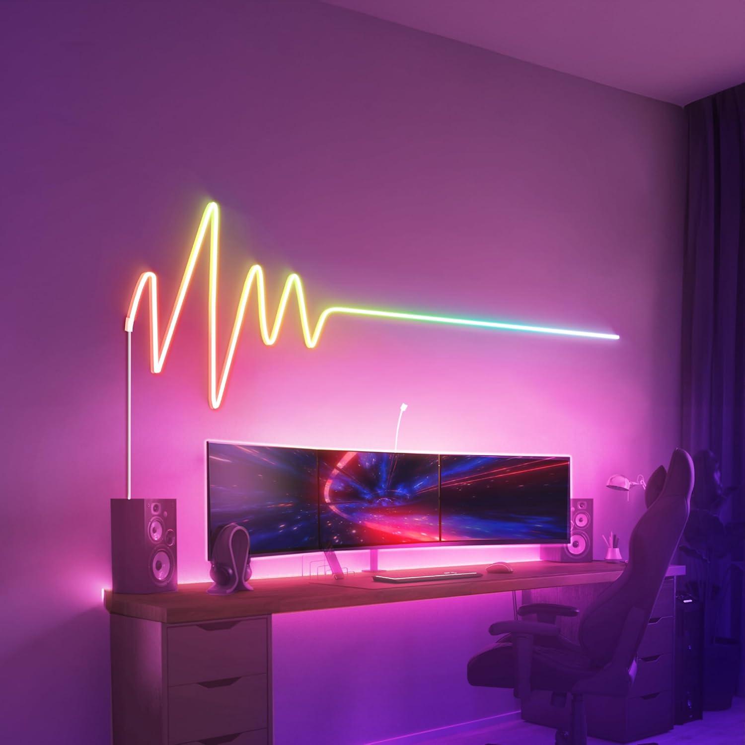 Feit Electric 10FT Smart Color-Changing Neon Flex Rope Light