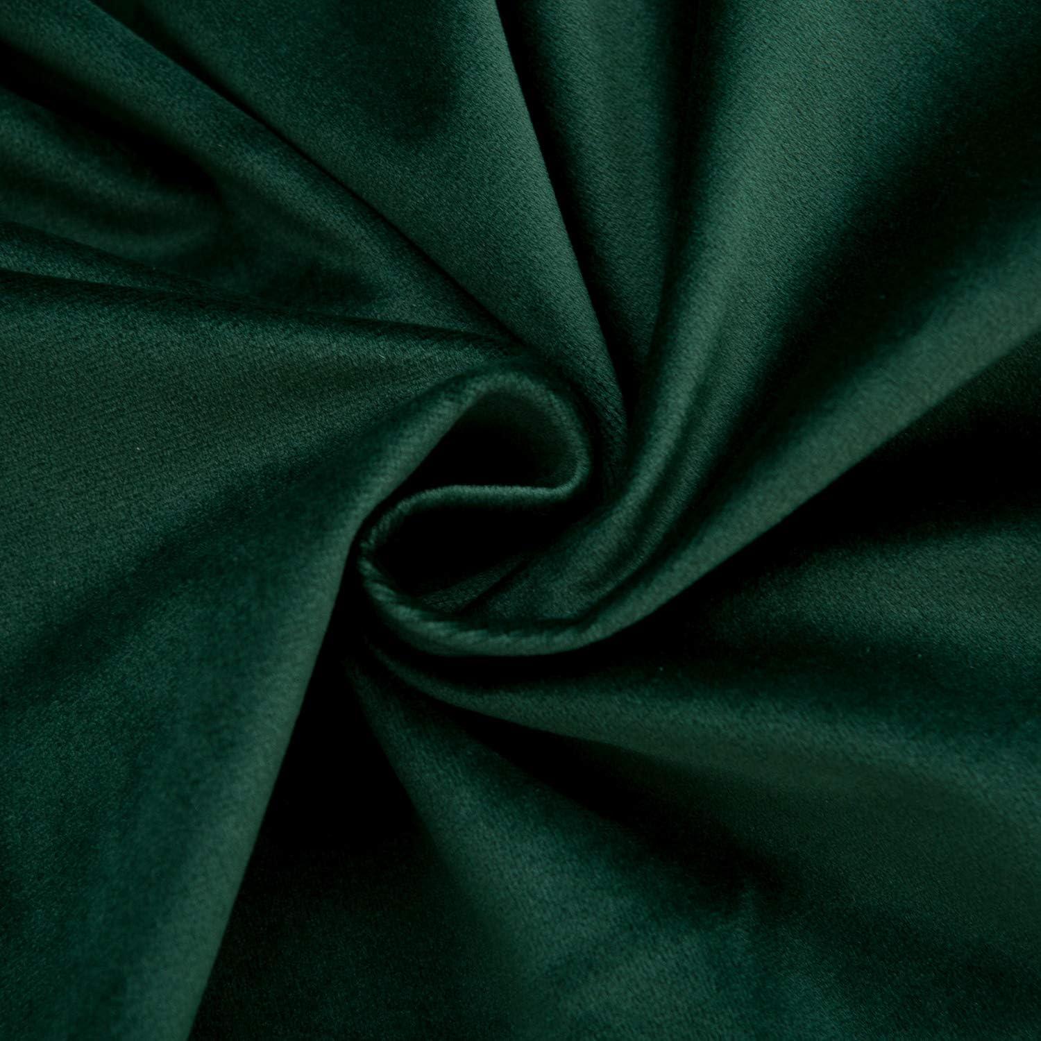 Dark Green Throw Pillow Cover 18" x 18", Set of 2