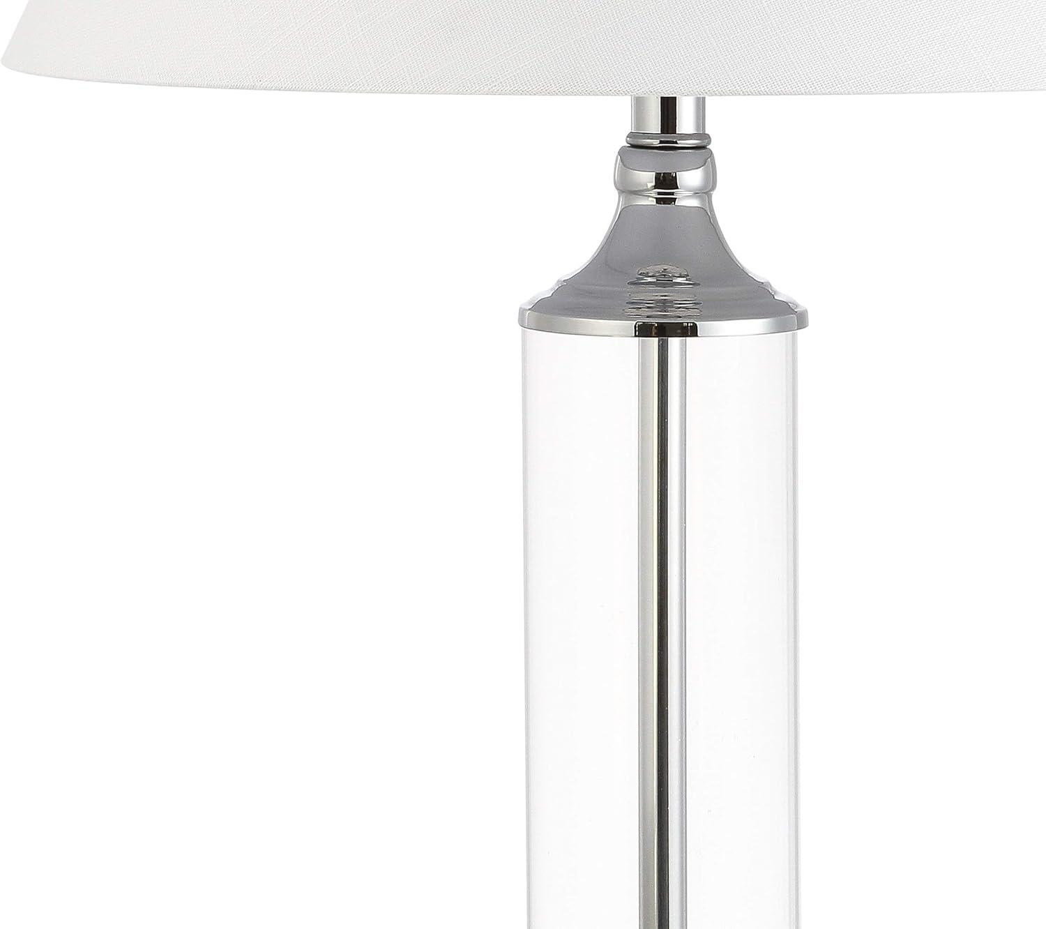 JONATHAN Y Astor Glass LED Table Lamp